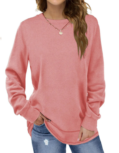 Sweatshirts for Women Crewneck Casual Long Sleeve Shirts Tunic Tops