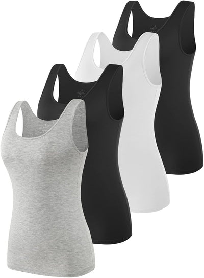 Womens Supersoft Camisole Stretch Casual Tank Tops