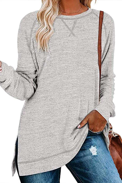 Womens Puff Long Sleeve T Shirts Square Neck Loose Soft Casual Tops Fall Fashion Tees Plain Comfy Winter T-Shirt