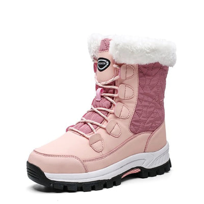 Women Mid-Calf Winter Outdoor Snow Boots 11 Female