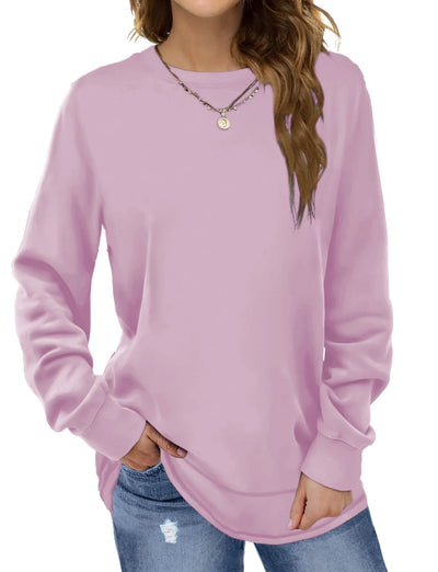 Sweatshirts for Women Crewneck Casual Long Sleeve Shirts Tunic Tops