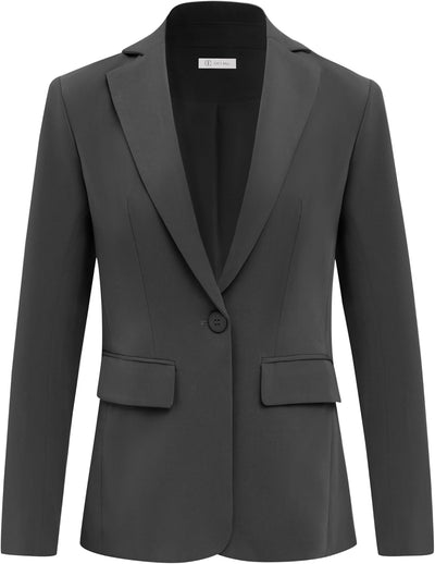 Womens Blazers Open Front Long Sleeve Suit Jackets Business Casual Outfits